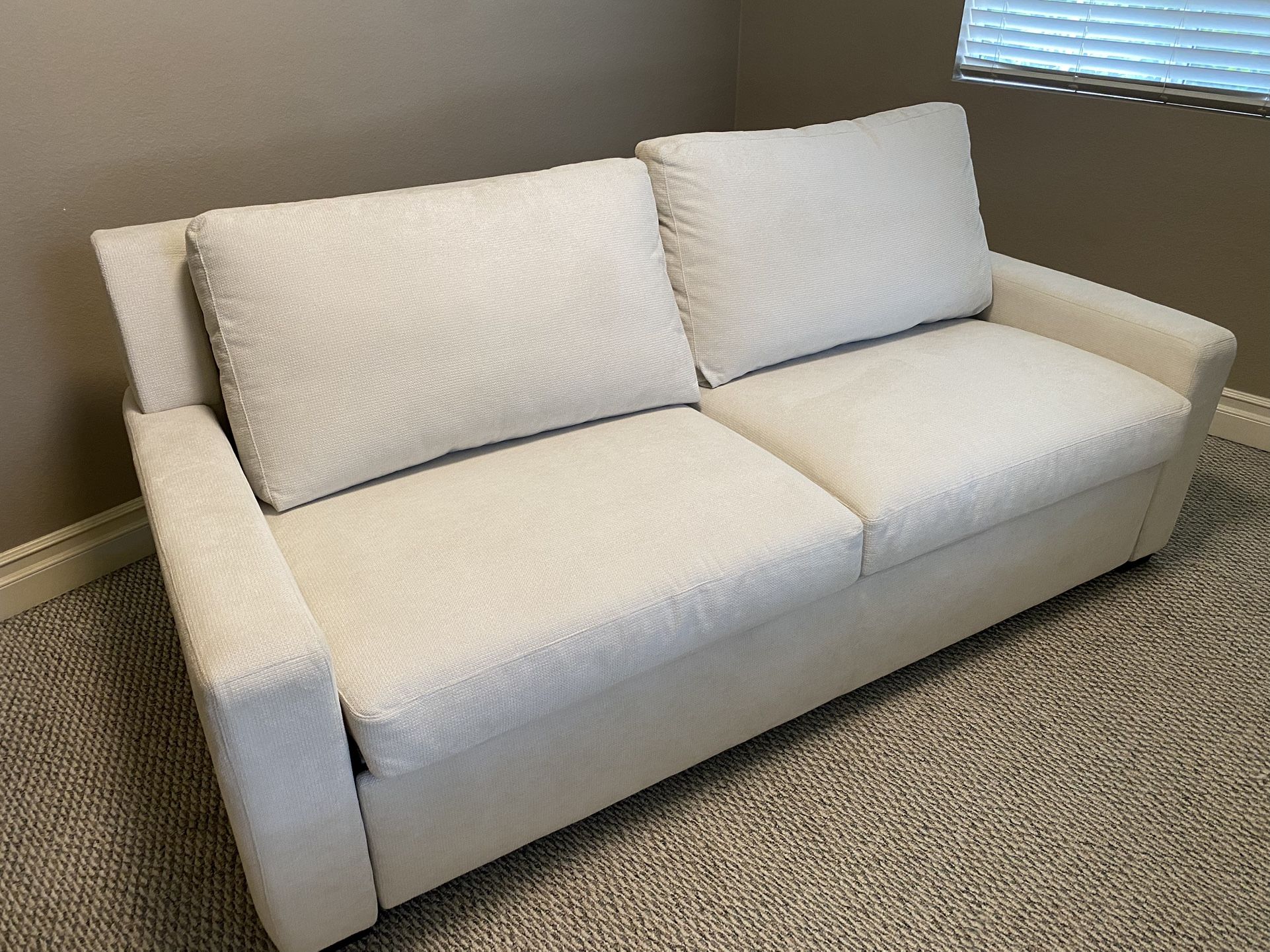 Queen Sofa Sleeper ONLY AVAILABLE TODAY, Purchased 9 Months Ago, Always Covered, Like New