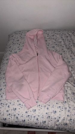 Pink hoodie