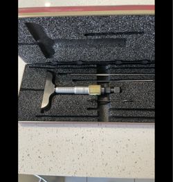 Starrett Depth Micometer 0”-3”