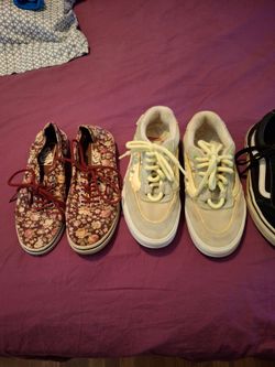 Vans shoes 4 pair kids sizes