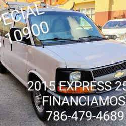 2015 CHEVROLET EXPRESS G2500 CARGO VAN DE TRABAJO 