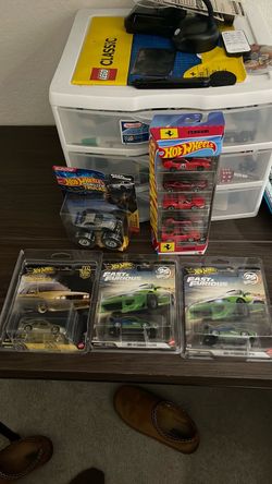 Power trio hotwheel chase, eclipse chase, r34 skyline monster truc