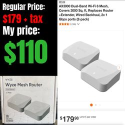 Wyze Mesh Network (2 Pack)