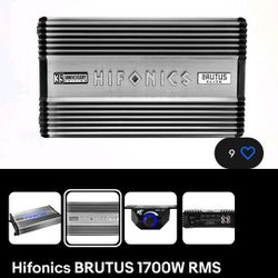 Amplifier Hifonics Brutus Elite Class D 