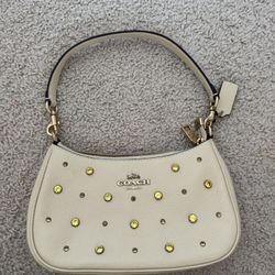 Coach Studded Shoulder Bag