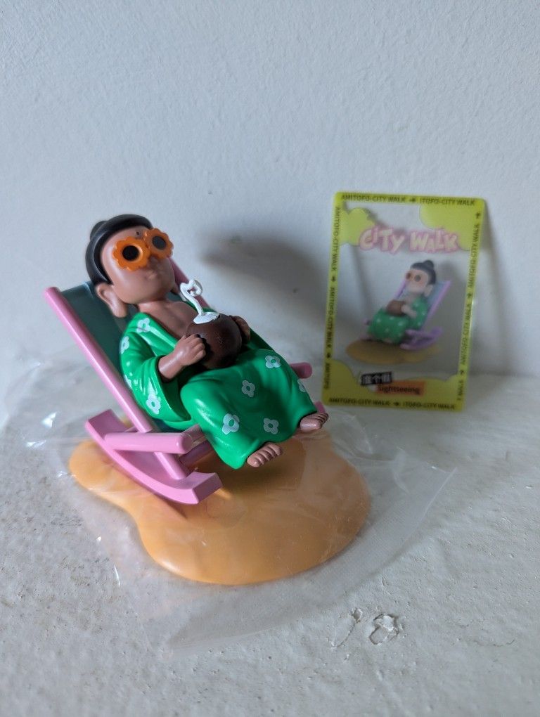 Amitofo City Walk Series  Buddha Sightseeing Open Box Sealed Blind Box Figurine 