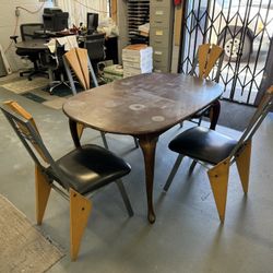 Dining Table And Four Chairs 