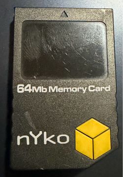 64MB GameCube Memory Card