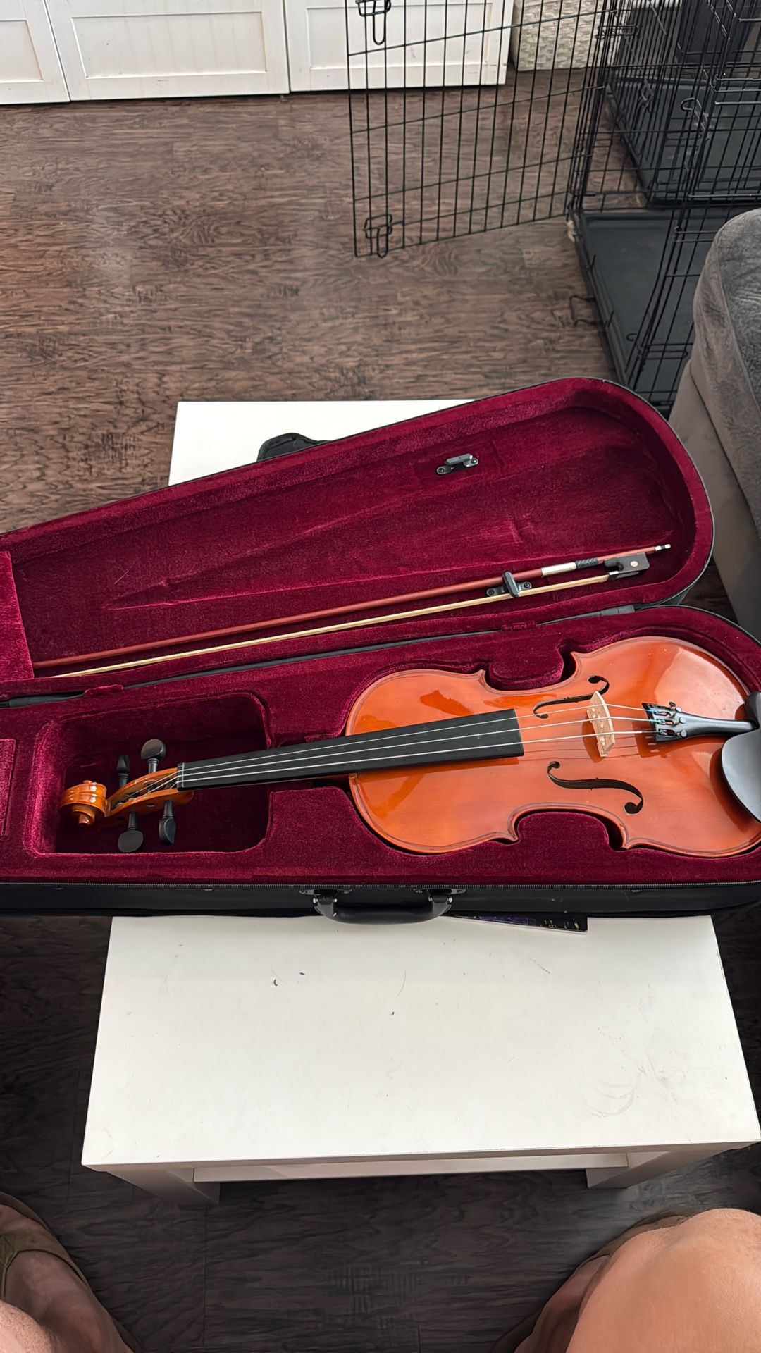Full Size Violin, Missing E String Perfect Condition Over All