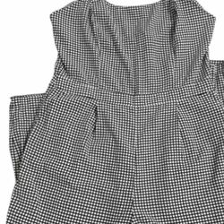 Forever 21 Black And White Checkered Jumpsuits 