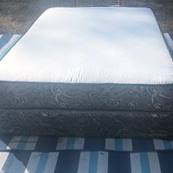 Full Size Mattress And Box spring 