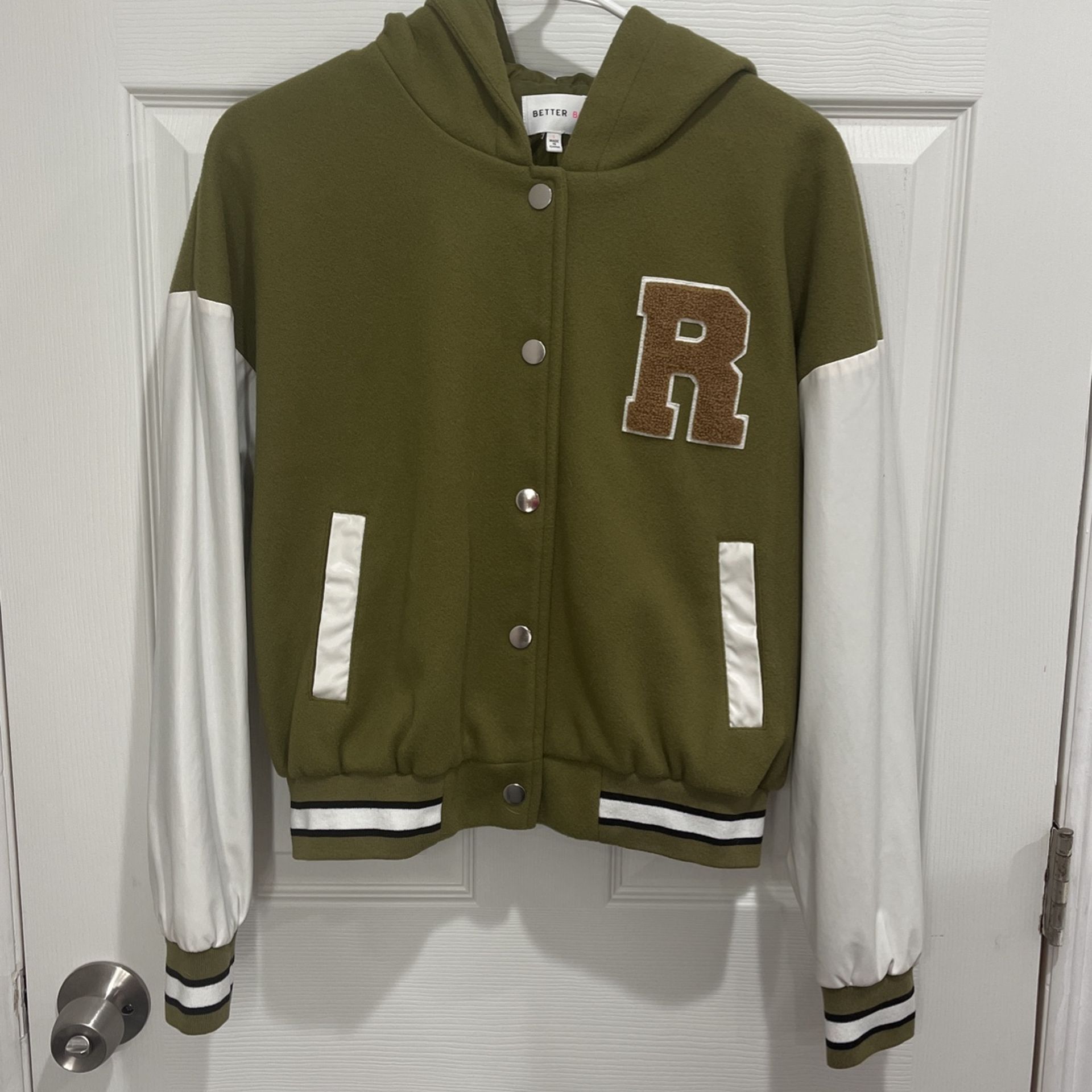 Olive Green Bomber Jacket