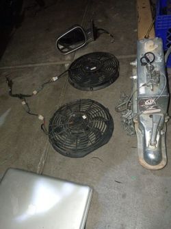 Dual Cooling Fan With Harness