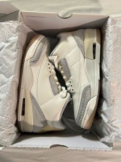 Jordan 3 craft ivory 9.5