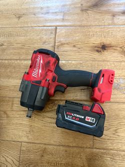 Milwaukee M18 impact wrench 1/2