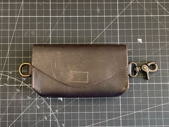 Leather 35mm/120 film carrier