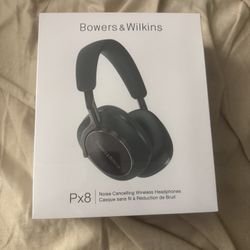 New Sealed B&W PX8 Over-Ear Headphones (Dark Forest)