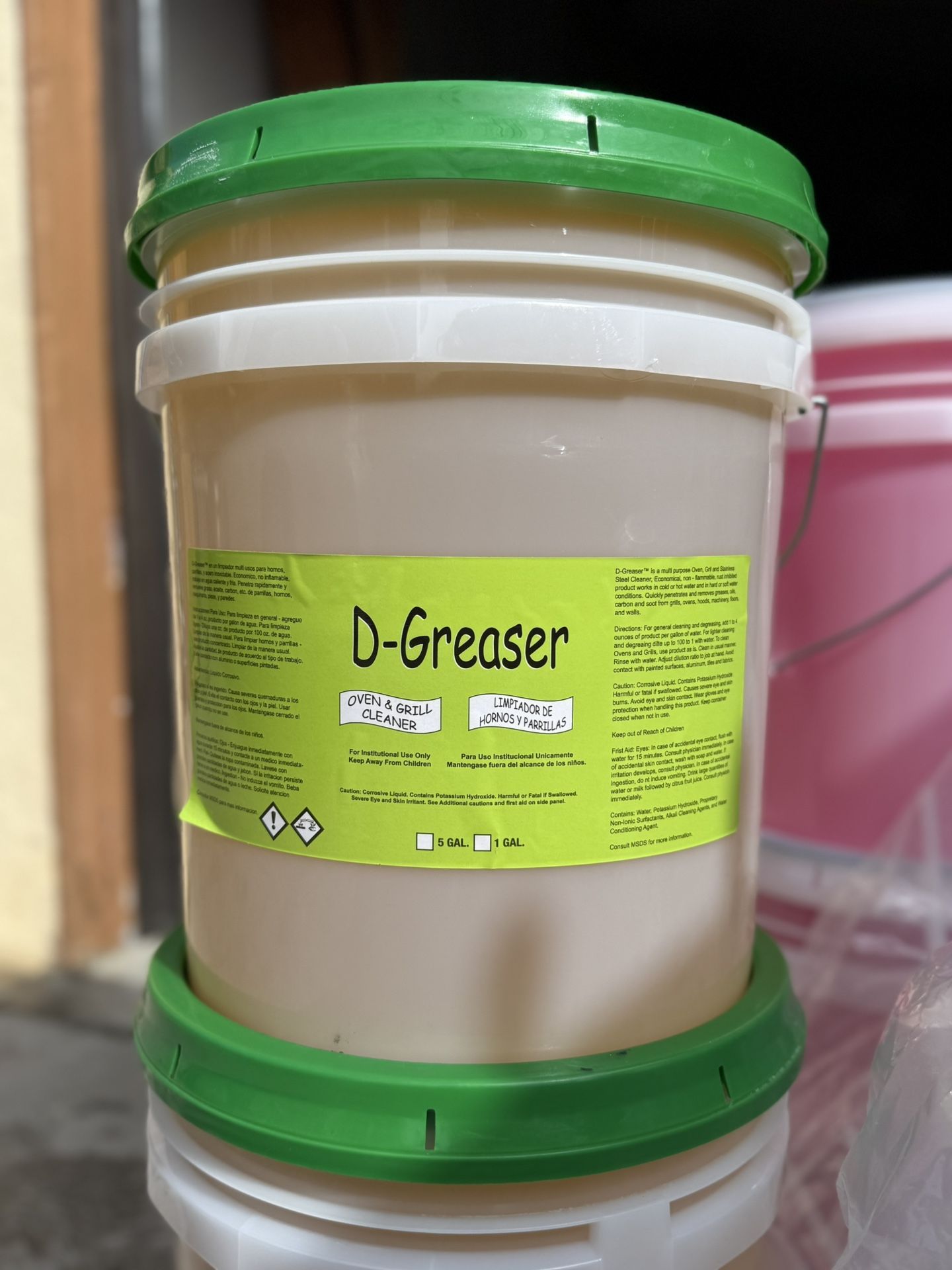 5 Gallon D-Greaser