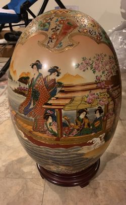 Antique Decorative Egg