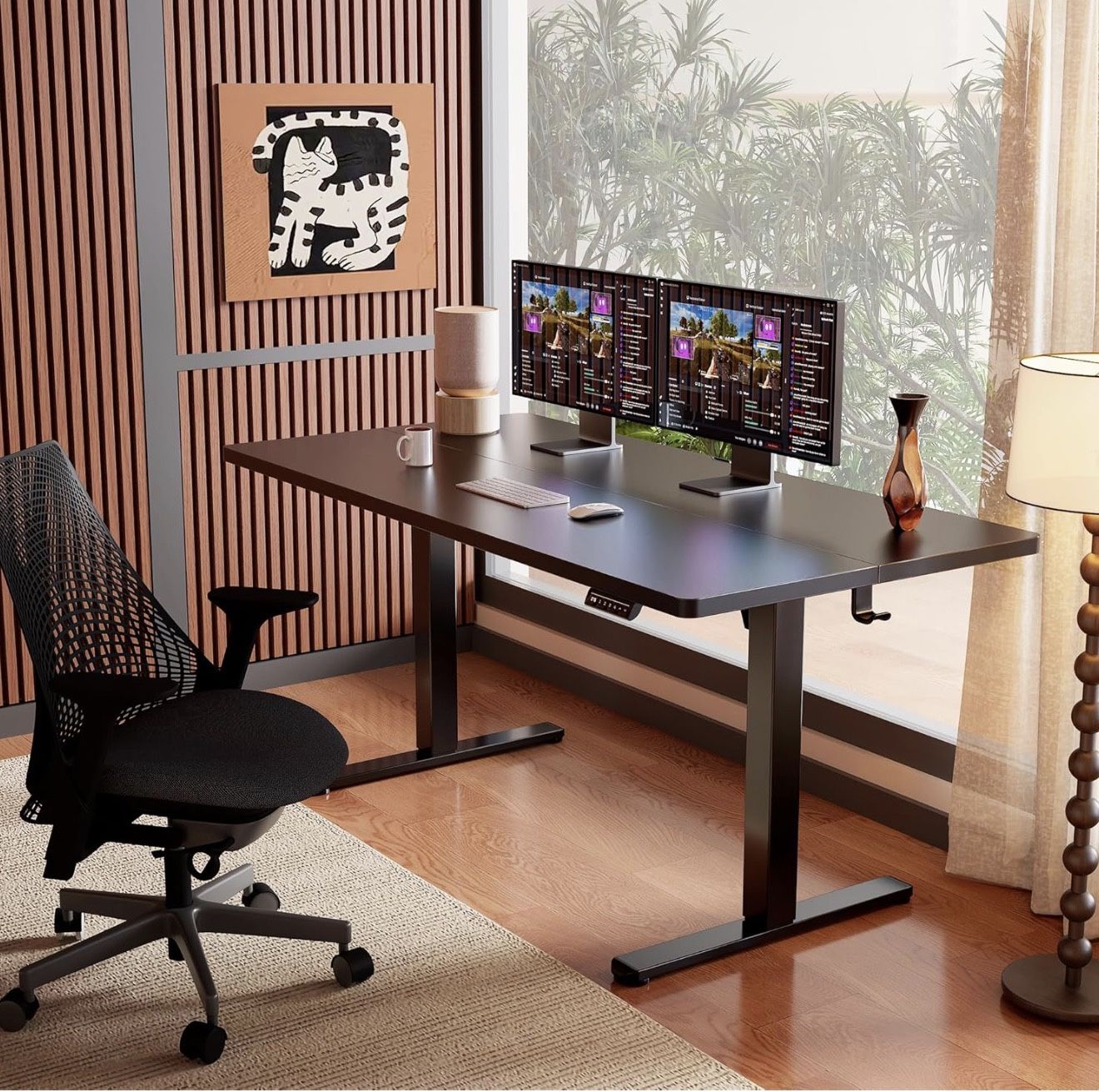 Standup Desk With Wheels