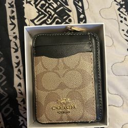 Coach Zip Card 