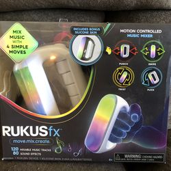 Rukusfx Hand-held Motion Controlled Music Mixer