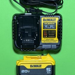Dewalt Battery & Charger 