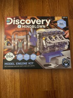 Discovery model engine building kit