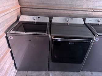 Maytag xl washer and dryer electric matching set