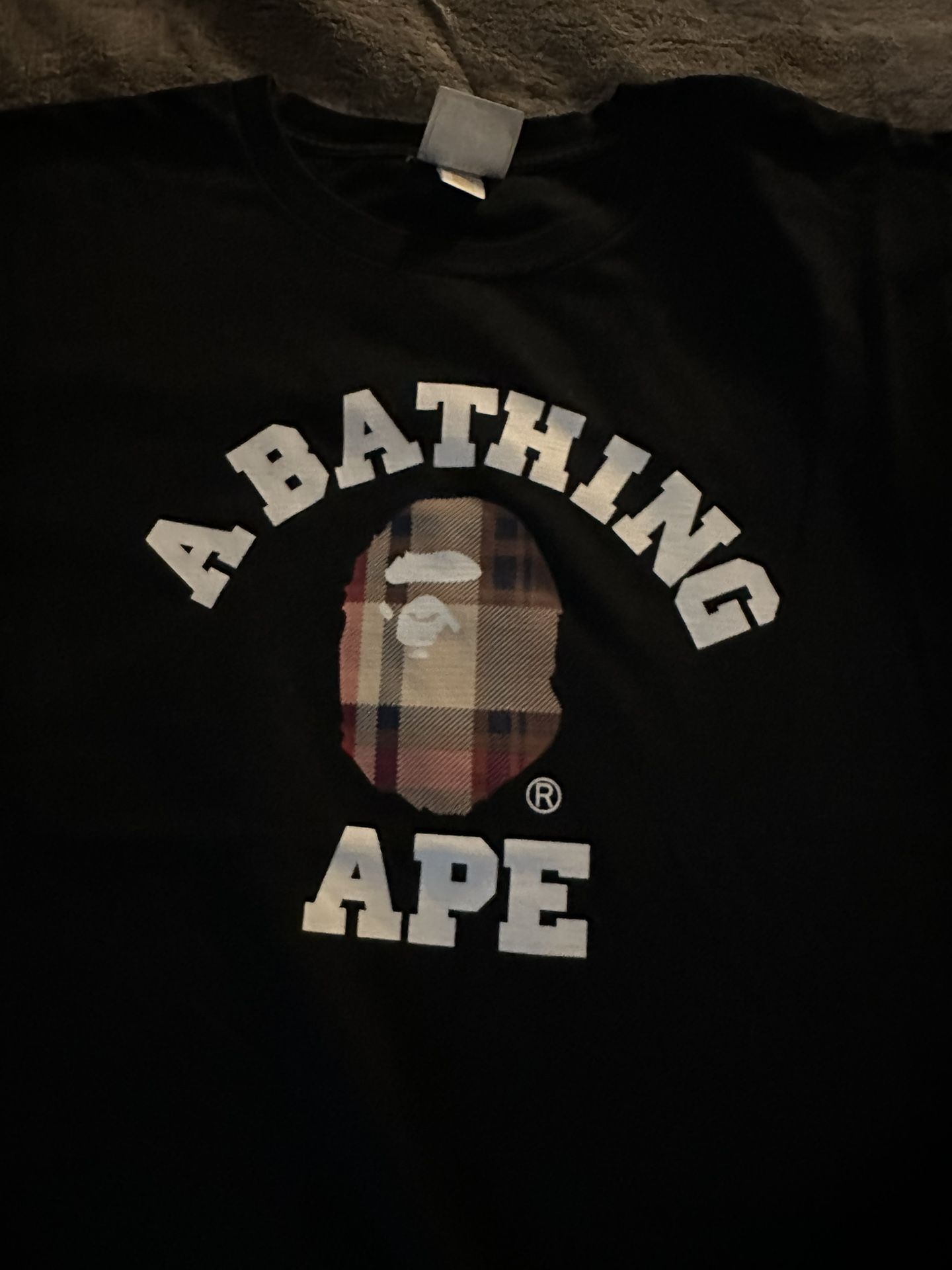 Burberry Bathing Ape Size Large T Shirt