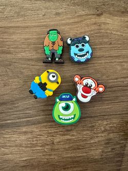 Character Shoe Charms Set of 5