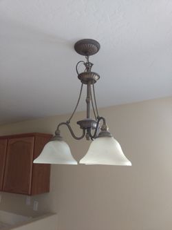 3 light chandelier