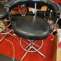 Set of 2 adjustable bar stools