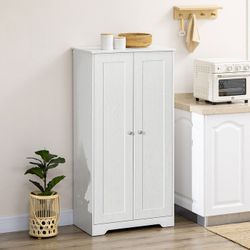 HOMCOM Freestanding Pantry STORAGE Cupboard