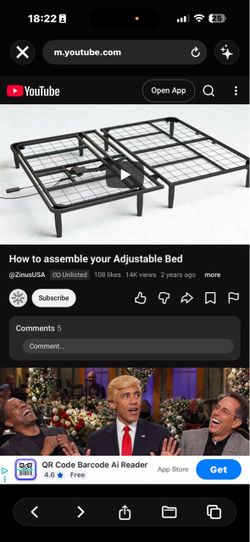 Sleepy’s Queen adjustable bed frame