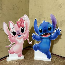 Stitch And Angel Styrofoam Party Decoration 