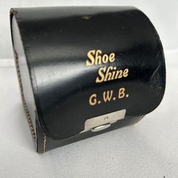 Vintage Shoe Shine Kit Made In England 