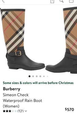 burberry rain boots 