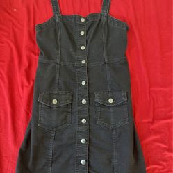 Denim Overall Dress