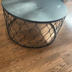 Metal Black Table