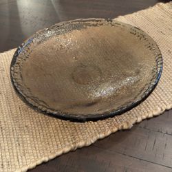 decorative glass bowl accent for coffee table home decor