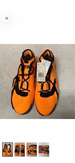Adidas Streetball Orange Black Sneakers (Size 11.5)