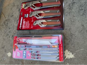 Pliers husky and milkshake saw blades