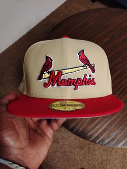 Memphis Cardinals STL Fitted Hat Size 7 3/8
