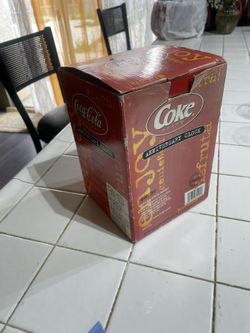 Coca Cola Anniversary Revolving Pendulum Clock