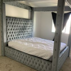 $1199 Brand New King Bed Frame With Mattress (Read Description Below)