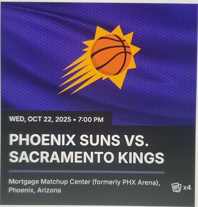 Sacramento Kings at Phoenix Suns