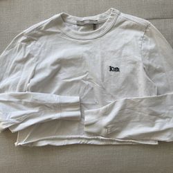 Kith Cropped Long Sleeve Shirt - Womens XS