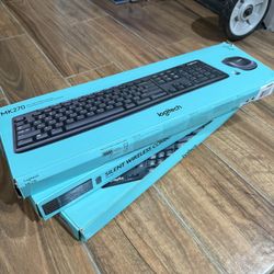 Logitech Wireless Keyboards + Mouse Set