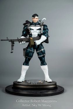 PUNISHER custom Statue KIT NOT PAINTED NOT SIDESHOW XM STUDIOS PRIME1 QUEEN STUDIOS